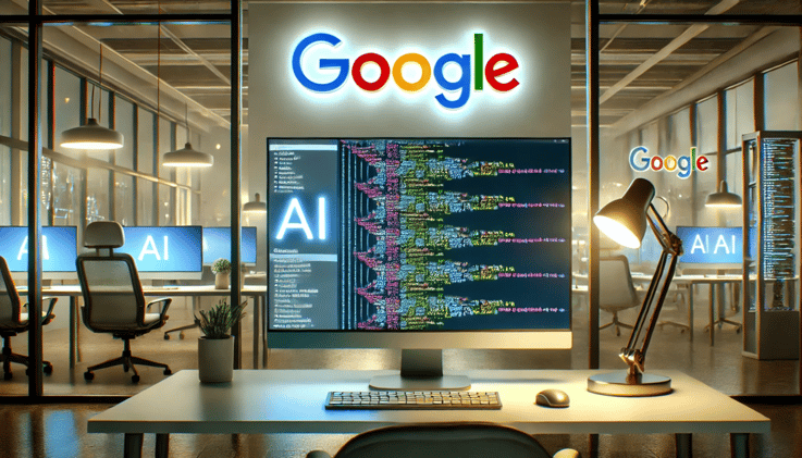 Google’s codebase now contains over 25% of new code generated by artificial intelligence, significantly boosting productivity.